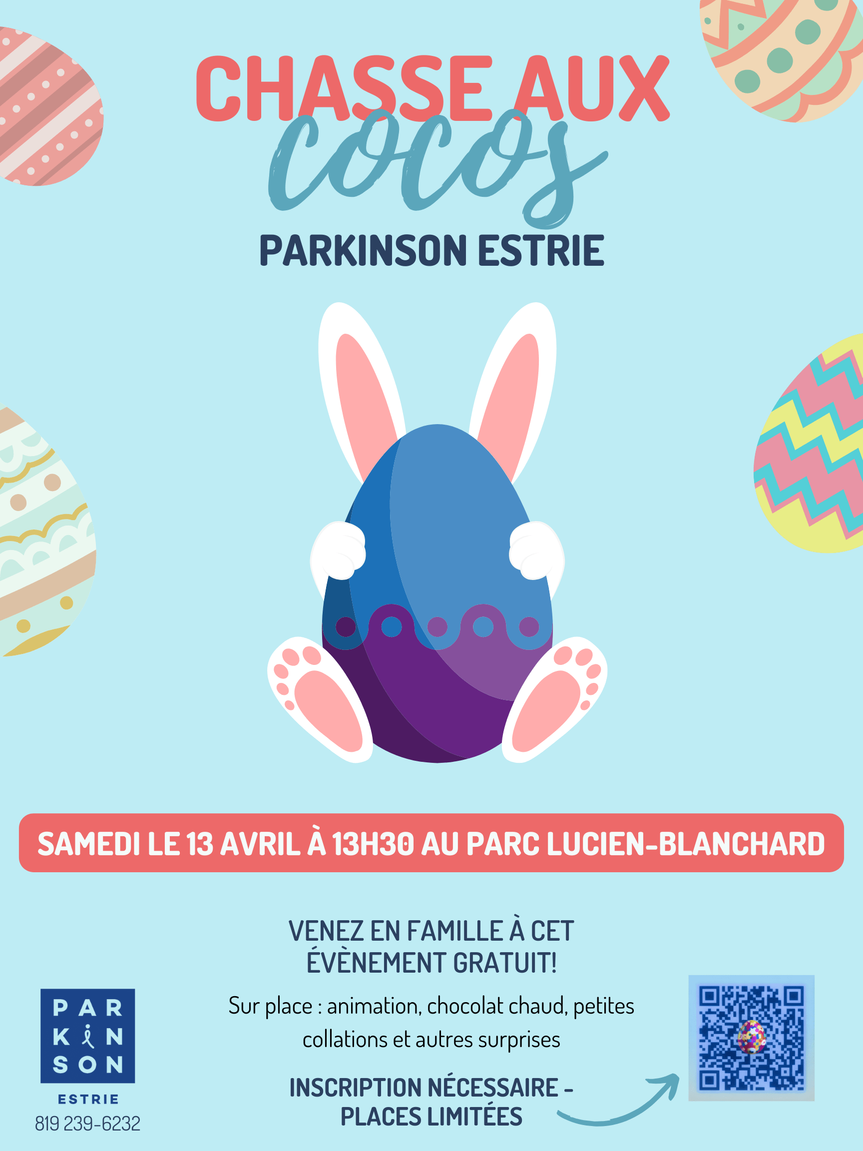 Parkinson’s Egg Hunt Eastern Townships